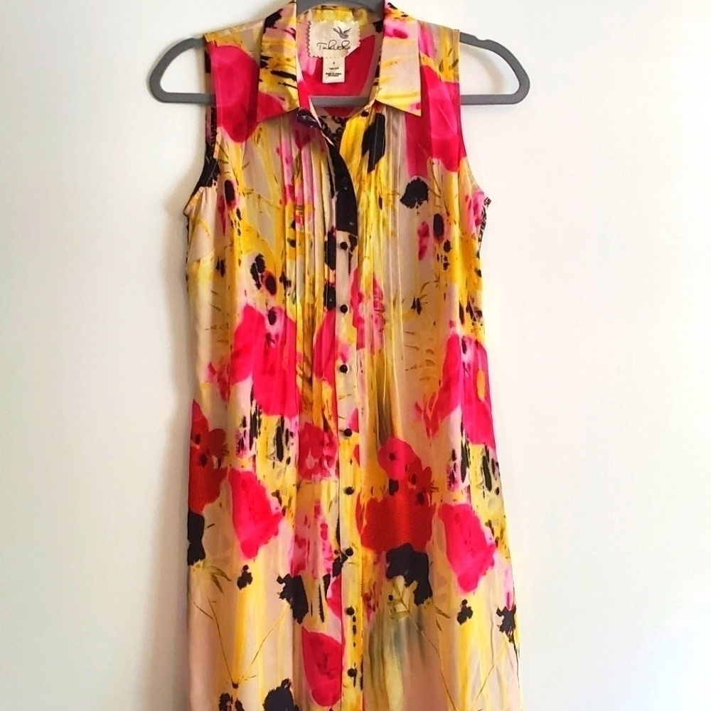 Anthropologie Tabitha Aubrieta silk dress - Picture 2 of 4